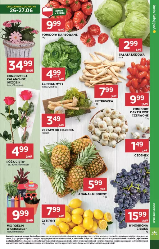 Stokrotka - gazetka promocyjna Gazetka Market od czwartku 26.06 do środy 02.07 - strona 7