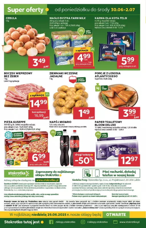 Stokrotka - gazetka promocyjna Gazetka Market od czwartku 26.06 do środy 02.07 - strona 24