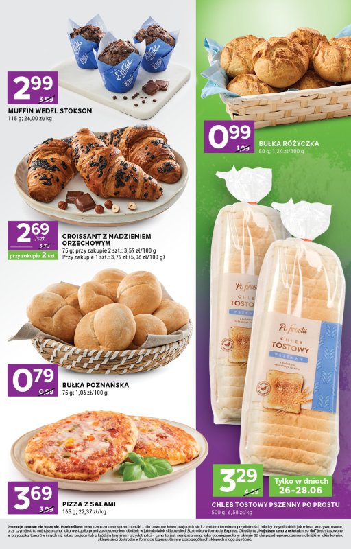 Stokrotka - gazetka promocyjna Gazetka Express od czwartku 26.06 do środy 02.07 - strona 3
