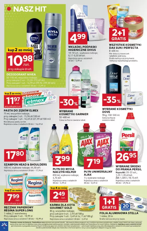 Stokrotka - gazetka promocyjna Gazetka Optima od czwartku 03.07 do środy 09.07 - strona 14