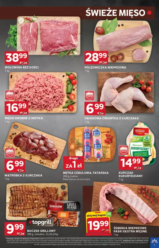 Stokrotka - gazetka promocyjna Gazetka Optima   - strona 3