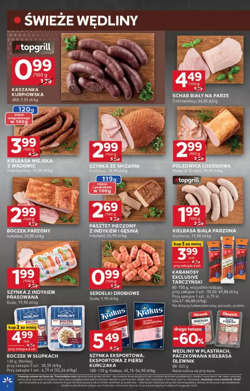Stokrotka - gazetka promocyjna Gazetka Optima   - strona 2