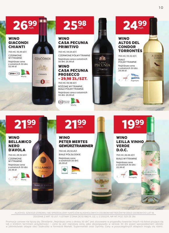 Stokrotka - gazetka promocyjna W dobrym smaku od środy 02.07 do środy 16.07 - strona 10