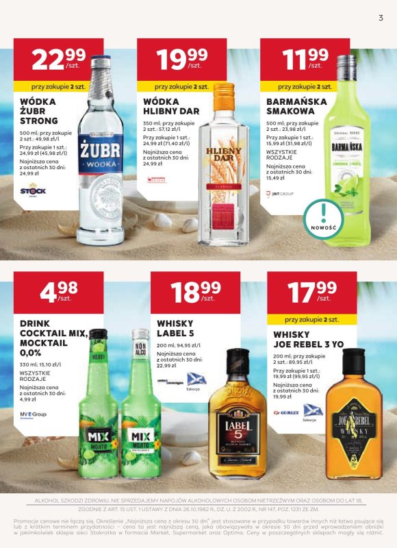 Stokrotka - gazetka promocyjna W dobrym smaku od wtorku 17.06 do środy 16.07 - strona 3