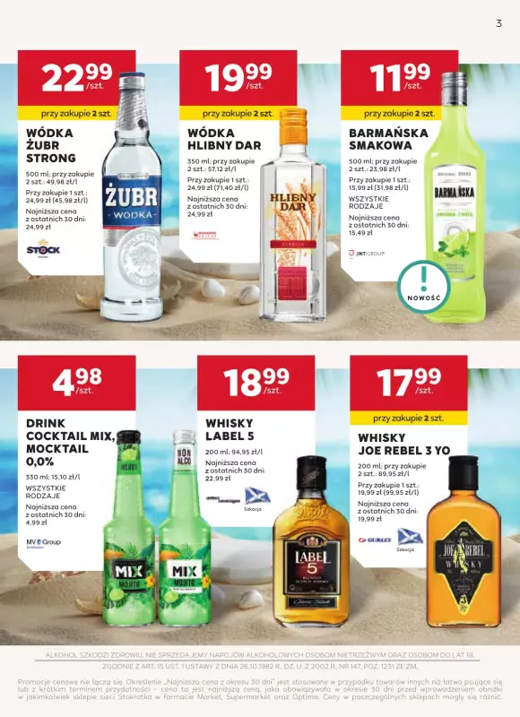 Stokrotka - gazetka promocyjna W dobrym smaku   - strona 3