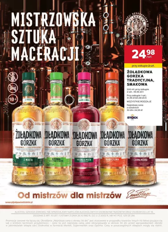Stokrotka - gazetka promocyjna W dobrym smaku od środy 02.07 do środy 16.07 - strona 6