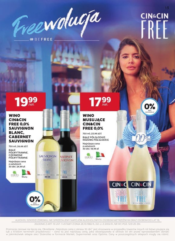 Stokrotka - gazetka promocyjna W dobrym smaku od środy 02.07 do środy 16.07 - strona 13