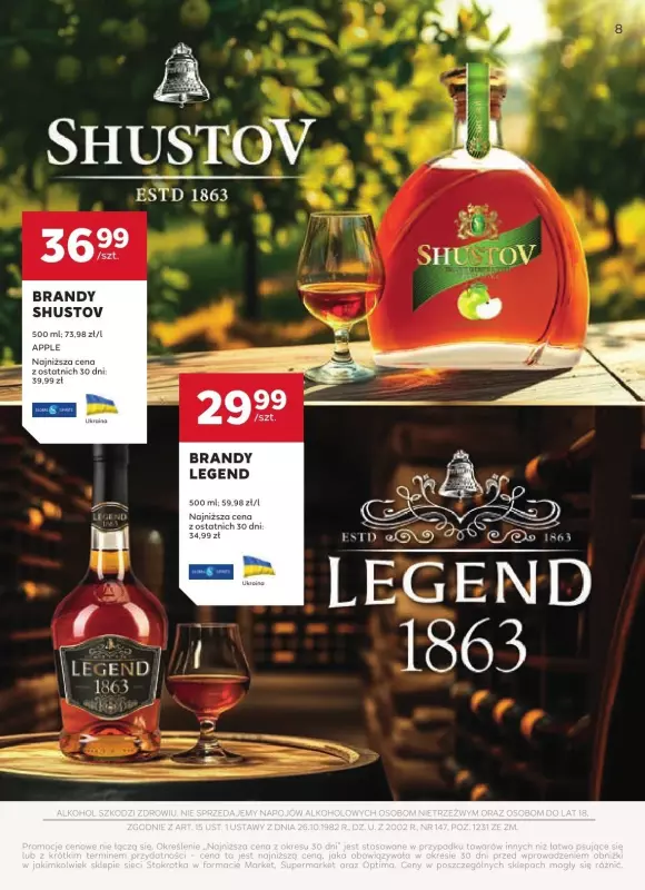Stokrotka - gazetka promocyjna W dobrym smaku od środy 02.07 do środy 16.07 - strona 8