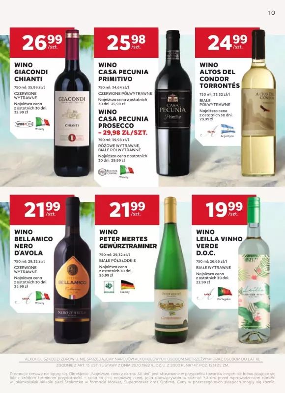Stokrotka - gazetka promocyjna W dobrym smaku od środy 02.07 do środy 16.07 - strona 10
