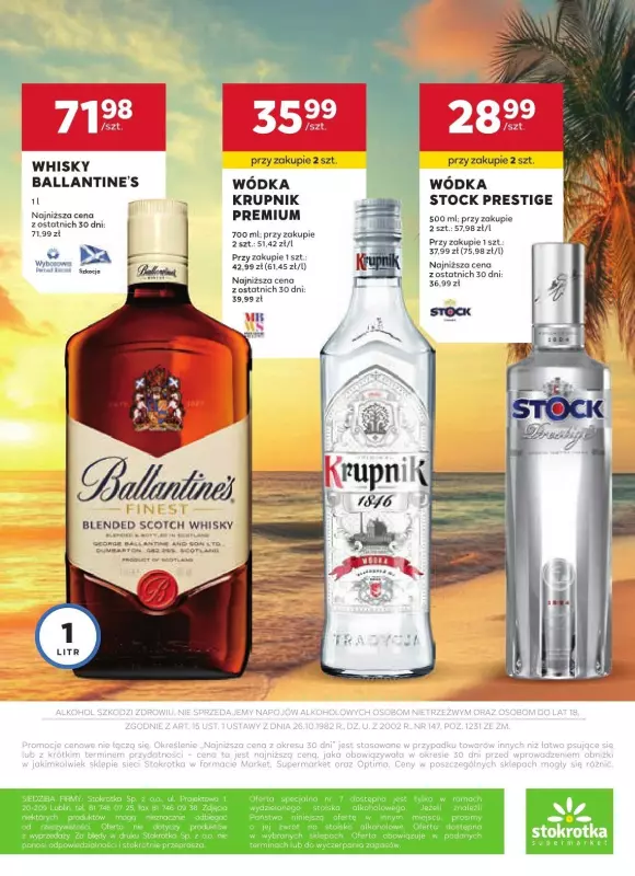 Stokrotka - gazetka promocyjna W dobrym smaku od środy 02.07 do środy 16.07 - strona 16