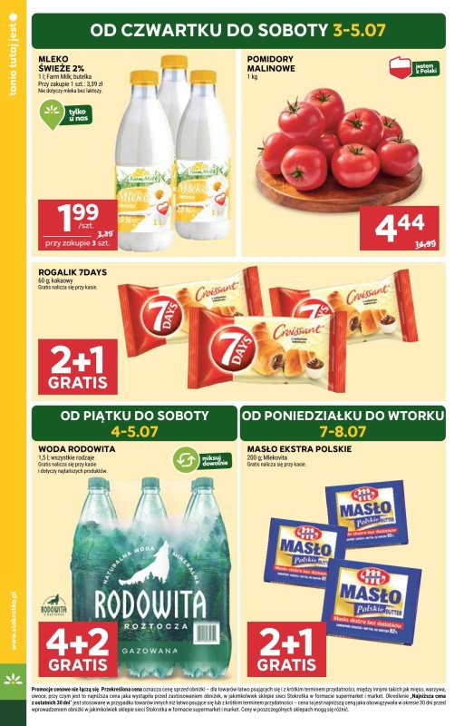 Stokrotka - gazetka promocyjna Gazetka Supermarket od czwartku 03.07 do środy 09.07 - strona 6
