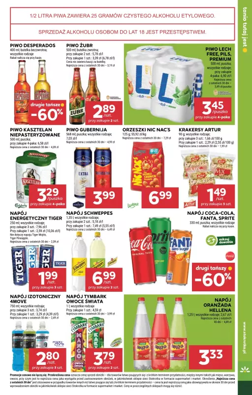 Stokrotka - gazetka promocyjna Gazetka Supermarket od czwartku 03.07 do środy 09.07 - strona 23