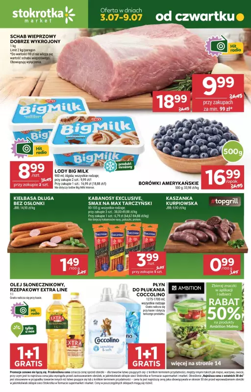 Stokrotka - gazetka promocyjna Gazetka Market  