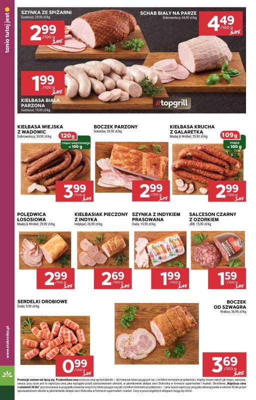 Stokrotka - gazetka promocyjna Gazetka Market od czwartku 03.07 do środy 09.07 - strona 10