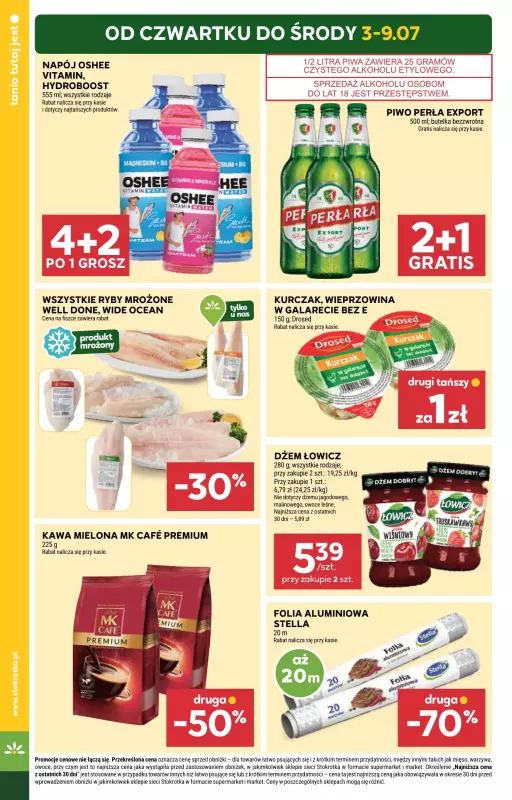 Stokrotka - gazetka promocyjna Gazetka Market od czwartku 03.07 do środy 09.07 - strona 4