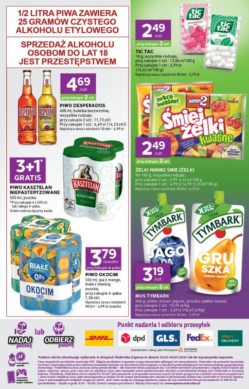 Stokrotka - gazetka promocyjna Gazetka Express od czwartku 03.07 do środy 09.07 - strona 5