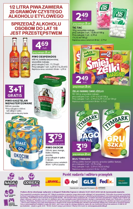 Stokrotka - gazetka promocyjna Gazetka Express od czwartku 03.07 do środy 09.07 - strona 5