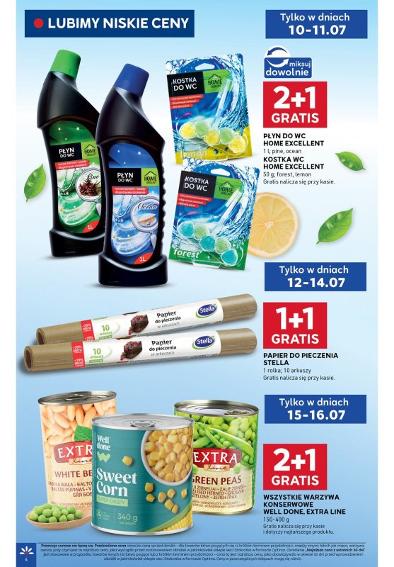 Stokrotka - gazetka promocyjna Gazetka Optima od czwartku 10.07 do środy 16.07 - strona 4