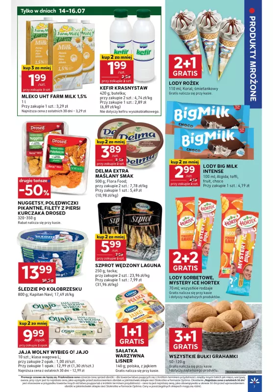 Stokrotka - gazetka promocyjna Gazetka Optima od czwartku 10.07 do środy 16.07 - strona 7