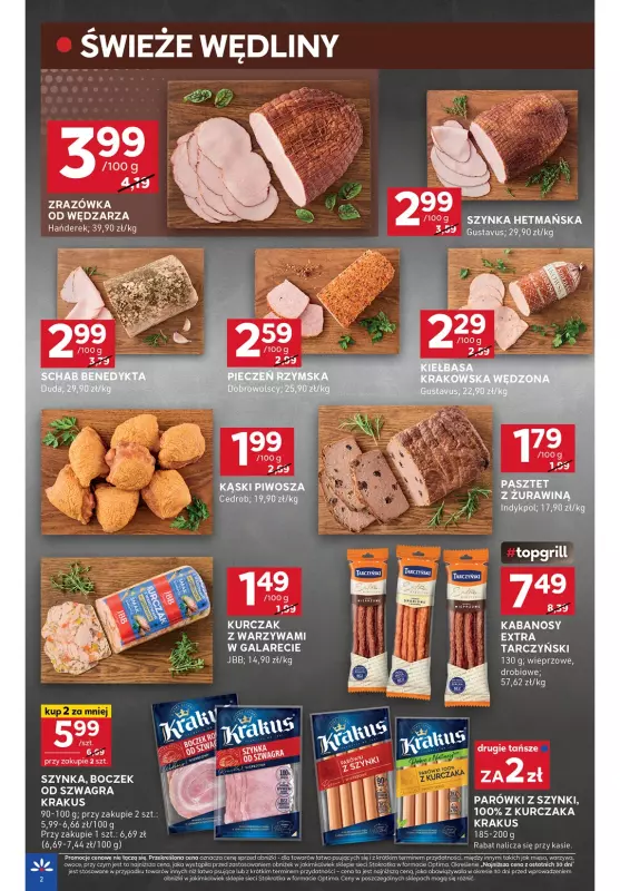 Stokrotka - gazetka promocyjna Gazetka Optima   - strona 2
