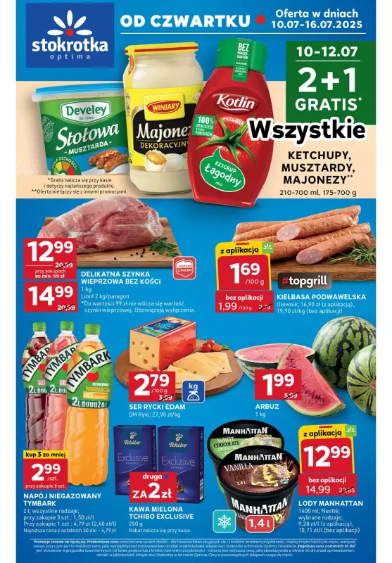 Stokrotka - gazetka promocyjna Gazetka Optima  