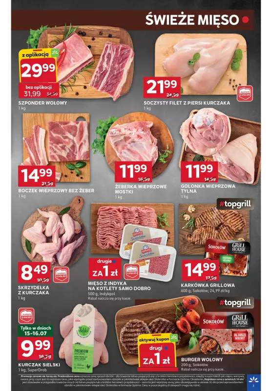 Stokrotka - gazetka promocyjna Gazetka Optima   - strona 3