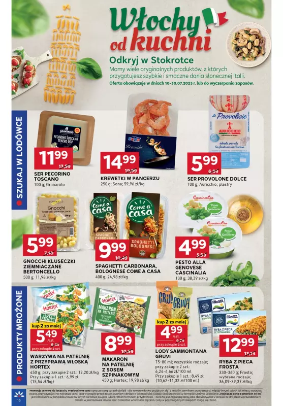 Stokrotka - gazetka promocyjna Gazetka Optima od czwartku 10.07 do środy 16.07 - strona 10