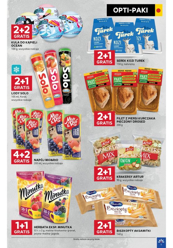 Stokrotka - gazetka promocyjna Gazetka Optima od czwartku 10.07 do środy 16.07 - strona 5