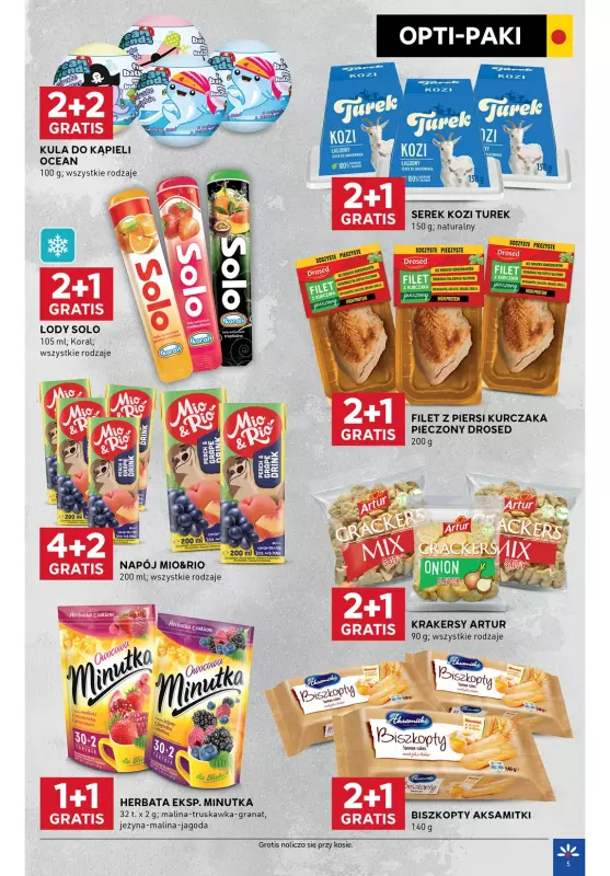 Stokrotka - gazetka promocyjna Gazetka Optima od czwartku 10.07 do środy 16.07 - strona 5