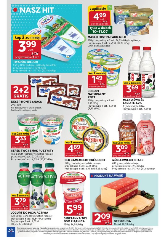 Stokrotka - gazetka promocyjna Gazetka Optima od czwartku 10.07 do środy 16.07 - strona 6