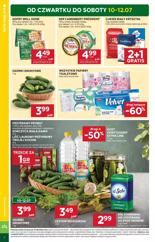 Stokrotka - gazetka promocyjna Gazetka Market   - strona 2