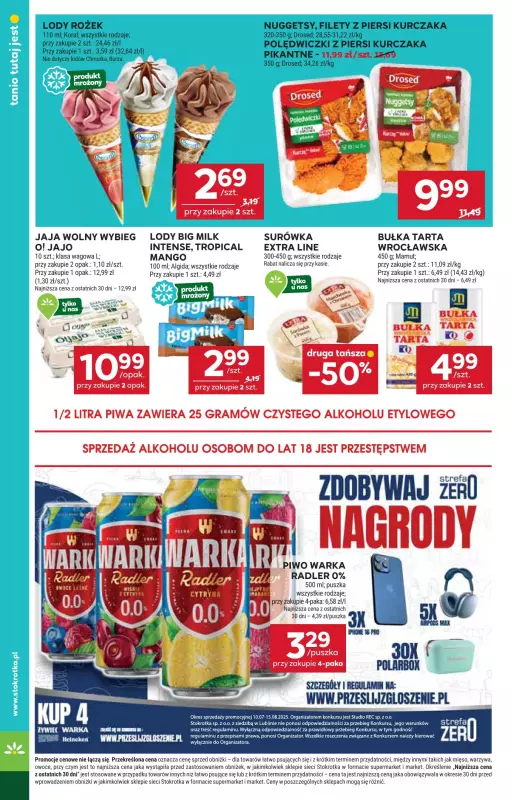 Stokrotka - gazetka promocyjna Gazetka Market od czwartku 10.07 do środy 16.07 - strona 16