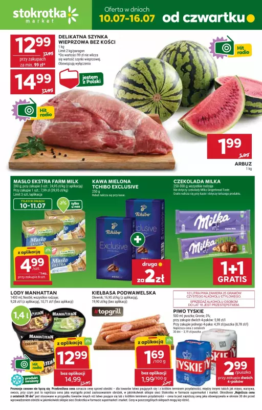 Stokrotka - gazetka promocyjna Gazetka Market  