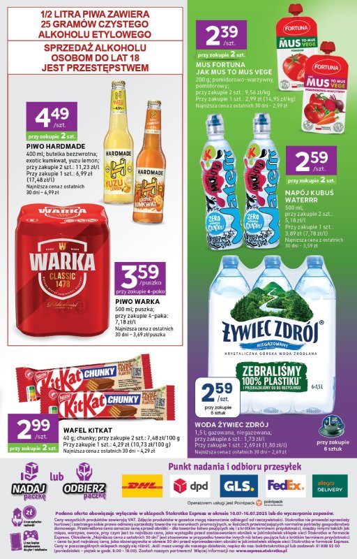 Stokrotka - gazetka promocyjna Gazetka Express od czwartku 10.07 do środy 16.07 - strona 5