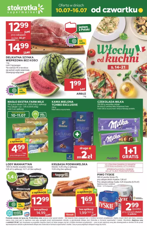 Stokrotka - gazetka promocyjna Gazetka Supermarket  