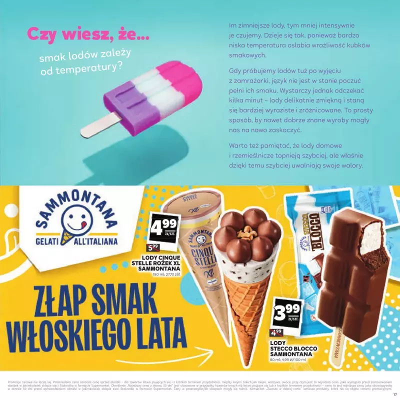 Stokrotka - gazetka promocyjna Katalog Łap okazje  do środy 23.07 - strona 17