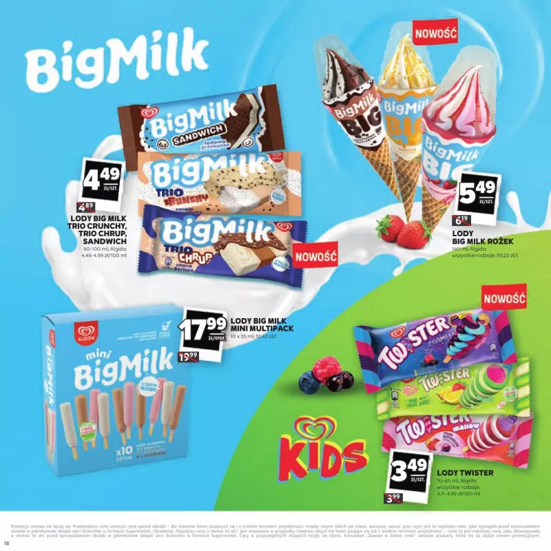 Stokrotka - gazetka promocyjna Katalog Łap okazje  do środy 23.07 - strona 18