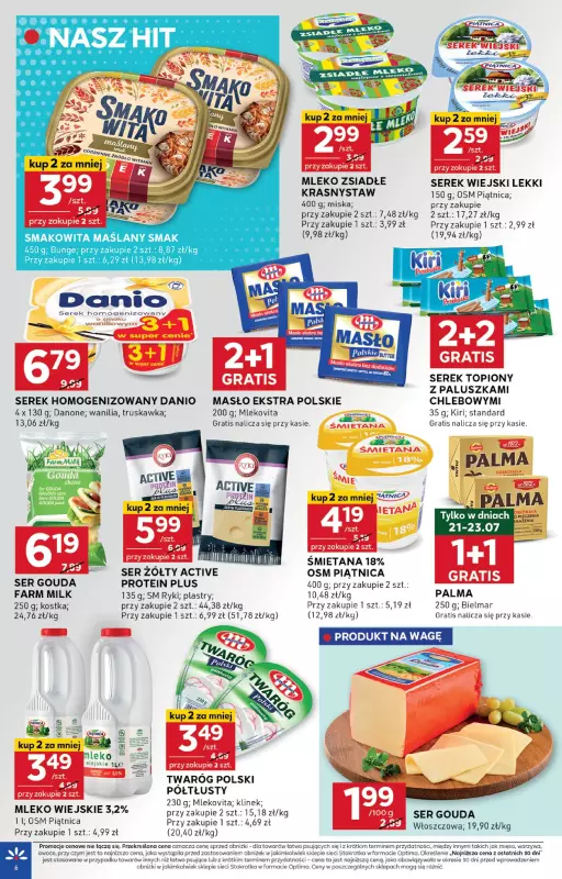 Stokrotka - gazetka promocyjna Gazetka Optima od czwartku 17.07 do środy 23.07 - strona 6