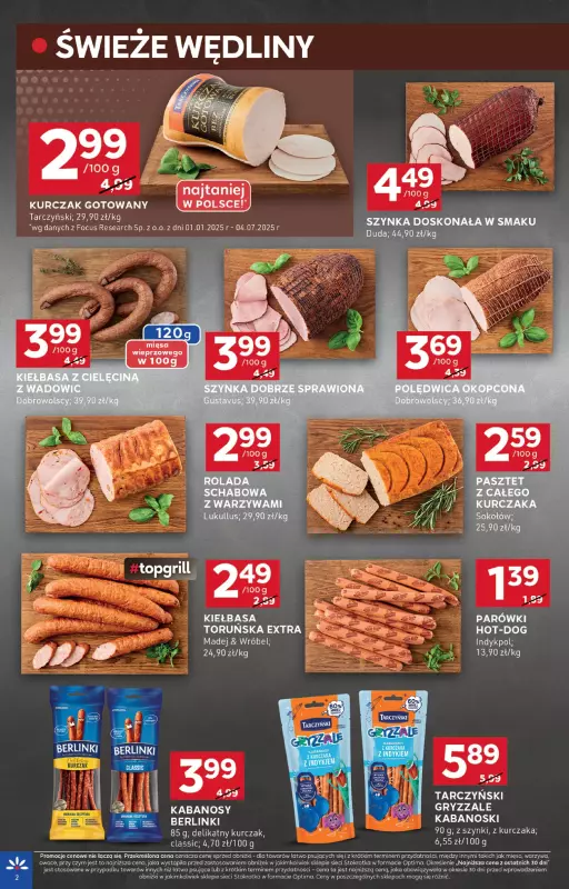 Stokrotka - gazetka promocyjna Gazetka Optima od czwartku 17.07 do środy 23.07 - strona 2