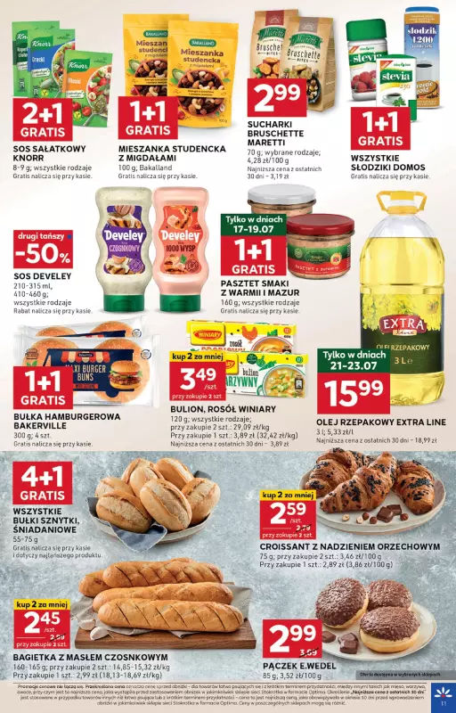 Stokrotka - gazetka promocyjna Gazetka Optima od czwartku 17.07 do środy 23.07 - strona 11