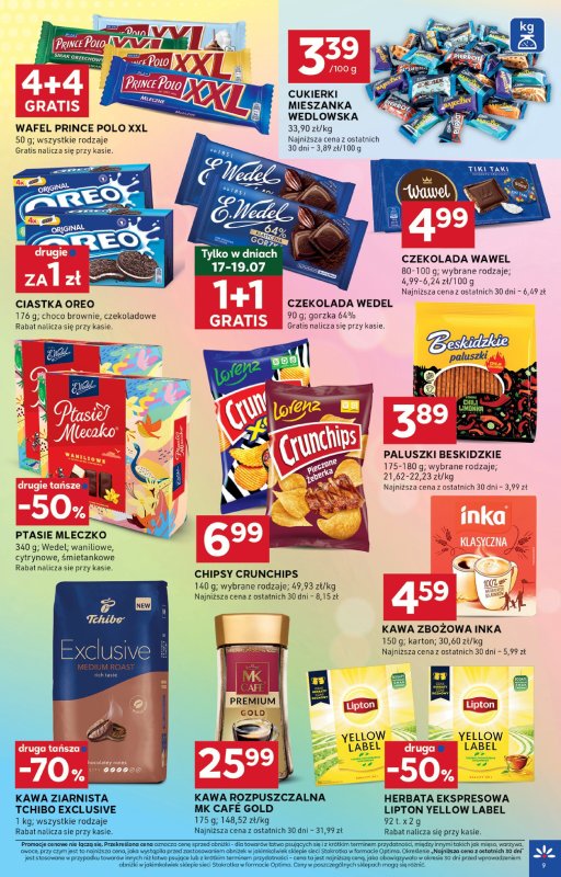 Stokrotka - gazetka promocyjna Gazetka Optima od czwartku 17.07 do środy 23.07 - strona 9