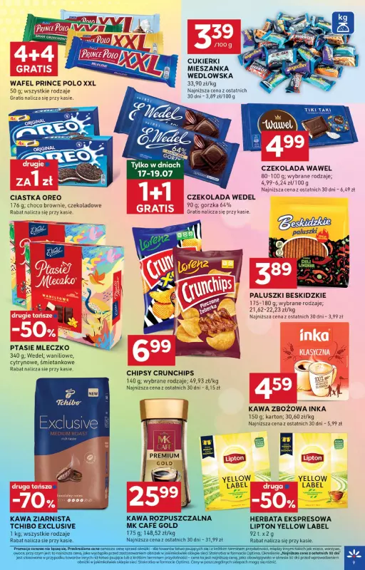 Stokrotka - gazetka promocyjna Gazetka Optima od czwartku 17.07 do środy 23.07 - strona 9