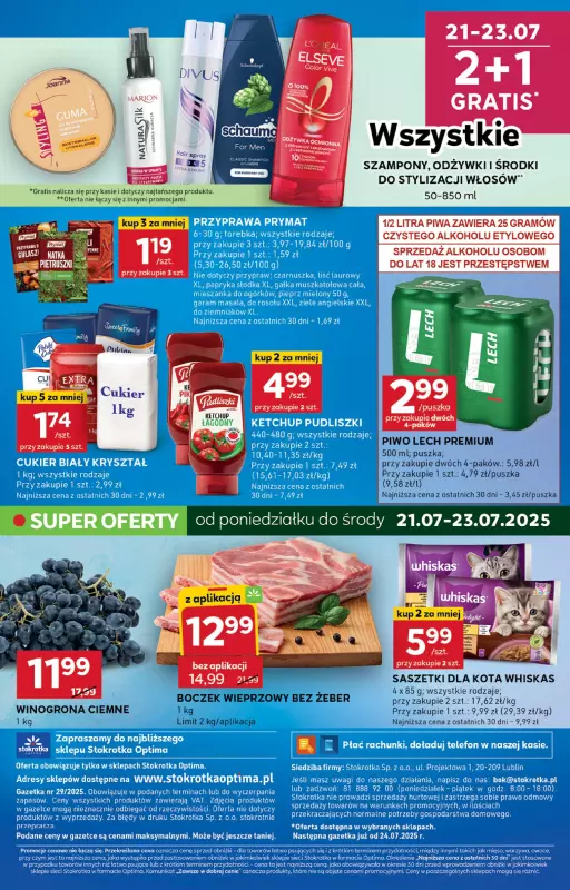 Stokrotka - gazetka promocyjna Gazetka Optima od czwartku 17.07 do środy 23.07 - strona 16
