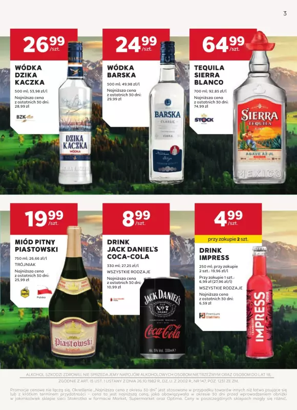 Stokrotka - gazetka promocyjna W dobrym smaku   - strona 3