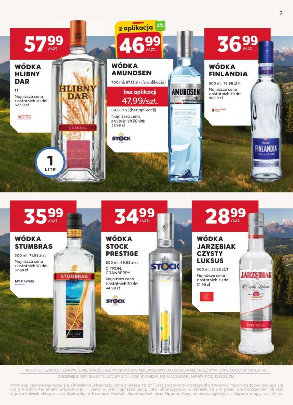 Stokrotka - gazetka promocyjna W dobrym smaku od czwartku 17.07 do wtorku 12.08 - strona 2