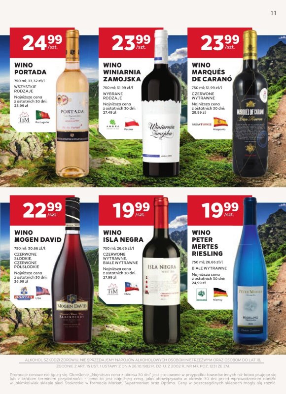 Stokrotka - gazetka promocyjna W dobrym smaku od czwartku 17.07 do wtorku 12.08 - strona 11