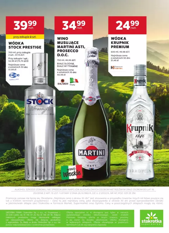 Stokrotka - gazetka promocyjna W dobrym smaku od czwartku 17.07 do wtorku 12.08 - strona 16