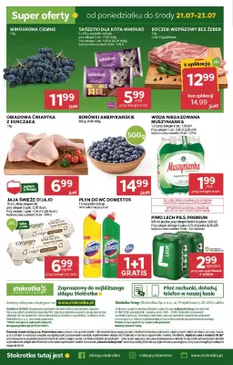 Stokrotka - gazetka promocyjna Gazetka Supermarket od czwartku 17.07 do środy 23.07 - strona 44
