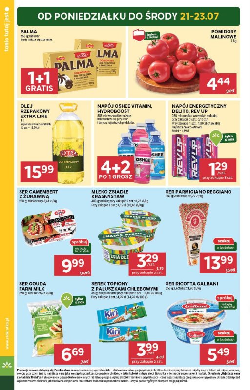 Stokrotka - gazetka promocyjna Gazetka Market od czwartku 17.07 do środy 23.07 - strona 4
