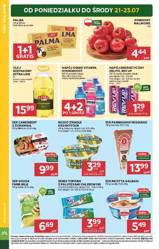 Stokrotka - gazetka promocyjna Gazetka Market od czwartku 17.07 do środy 23.07 - strona 4